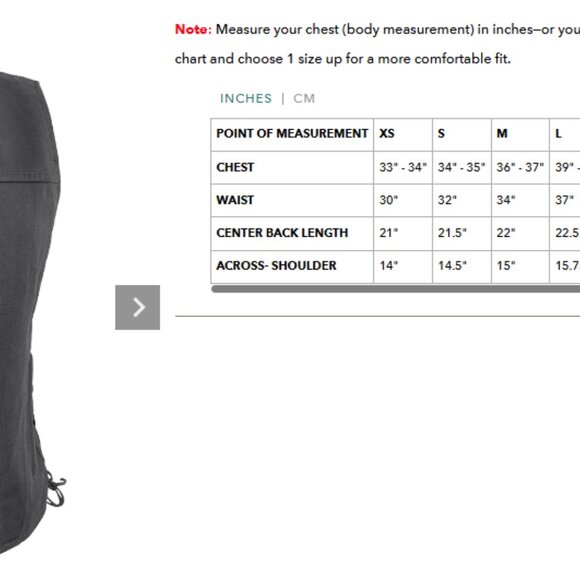 Tiff Women's Motorcycle Twill Vest - Size M - Picture 5 of 5